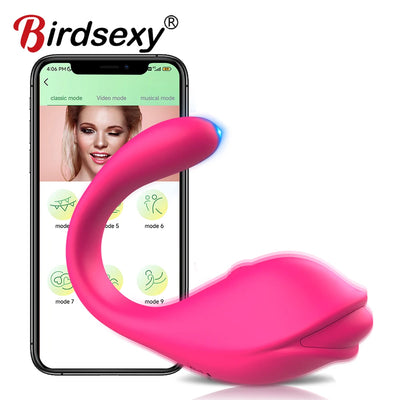 APP ควบคุมบลูทูธ Vibrator สําหรับผู้หญิง Clitoris G Spot Dildo นวด 2 มอเตอร์ Vibrating รักไข่กางเกงของเล่นสําหรับผู้ใหญ่