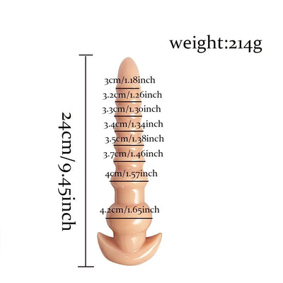Butt Plug Dilator Anales การฝึกอบรม Expander เกย์สอดใส่คู่-Anal เซ็กซี่ผู้ใหญ่ Man But-Pluk Masturbation หญิงหีเครื่องมือ