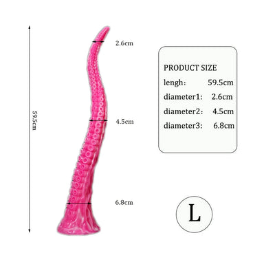 Super ยาวซิลิโคนนุ่ม Dildo Monster Anal Plug ขนาดใหญ่ Octopus Tentacles ช่วยตัวเอง Anus กระตุ้นของเล่นสําหรับผู้ใหญ่ Sex Tool ผลิตภัณฑ์