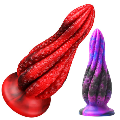 มม.ขนาดใหญ่ Anal Dildos 18 + ของเล่นสําหรับผู้หญิง Tentacle Dildo ซิลิโคน Big BUTT Plug นวดต่อมลูกหมาก Anal Dilatation Anal Plug