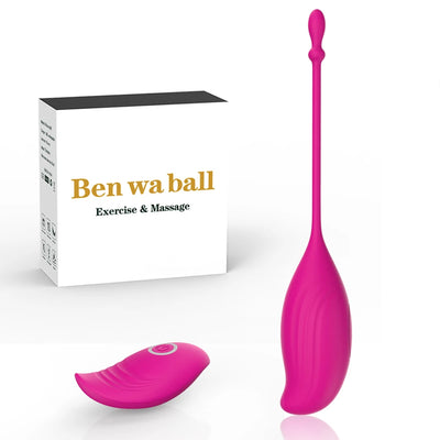 ใหม่ Ben Wa Ball ลูกบอล Kegel สำหรับผู้หญิง Kegel น้ำหนักการออกกำลังกายลูกบอลสำหรับผู้เริ่มต้นและกันน้ำ Premium Kegel การออกกำลังกาย