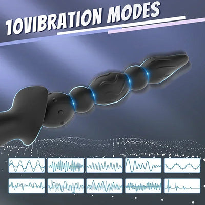 #ลิ้นเทียม #ไข่สั่นแหย่หี ลูกปัดสั่น Butt Plugs Anal Vibrator สําหรับผู้ชายยาวการสําเร็จความใคร่ผู้หญิงช่องคลอดนวด Clitoris Stimulator เพศของเล่นสําหรับคู่