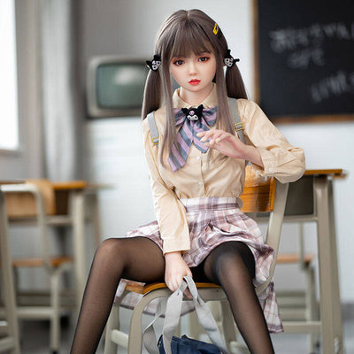 Sex Doll ซิลิโคนเต็มรูปแบบสำหรับผู้ชายที่มีโครงกระดูกไม่พองความรักการสั่นสะเทือนตุ๊กตา