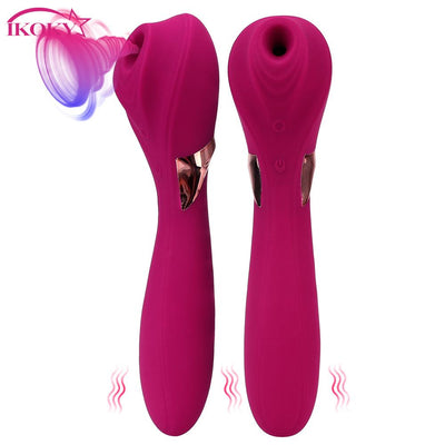 Masturbator Nipple Massage Clitoris Stimulator Blowjob Oral Vagina Sucking Vibrator Clit Sucker Sex Toys for Adult Women