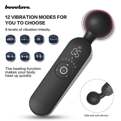 New AV Vibrator Wireless USB Rechargeable Massager Goods Dildos Magic Wand for Women Clitoris Stimulator Sex Toys for Adults 18