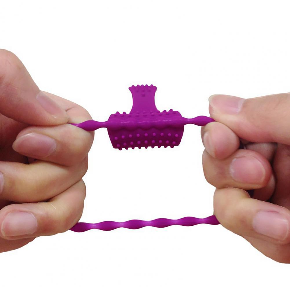 Penis Delay Ring Cock Ring Delay Ejaculation Vibratable Sex Pleasure ...