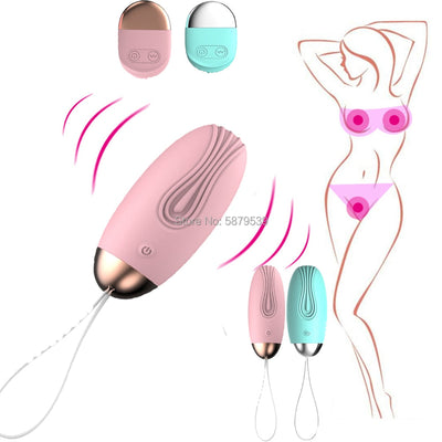 USB  Clitoris Stimulator Waterproof Wireless Vibrating Jump Sex Egg Remote Control Bullet Vibrator Sex Toys for Women 10 Speed