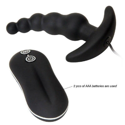 Vibrador Er¨®tico 10 Frequ¨ºncia Vibrador Vibrat¨®rio Vibrador De Pr¨®stata Contas Anais Plugue De Extremidade Vibradores Para Homens Brinquedos Para Adultos