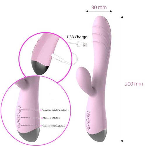 10 Speed G Spot Dildo Vibrator Silicone Waterproof Clitoris Stimulator Vagina Massager Sex Toys for Women